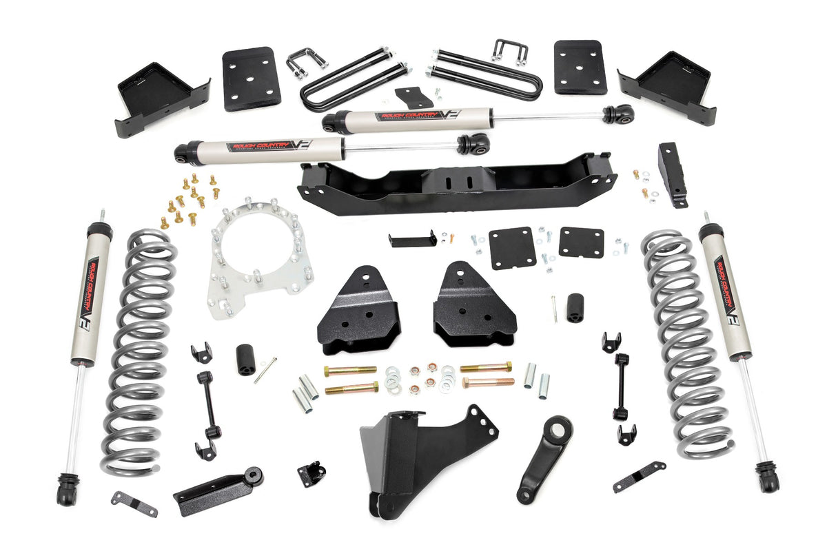 4.5 Inch Lift Kit | V2 Shocks | Ford F-250/F-350 Super Duty 4WD (2017-2022)