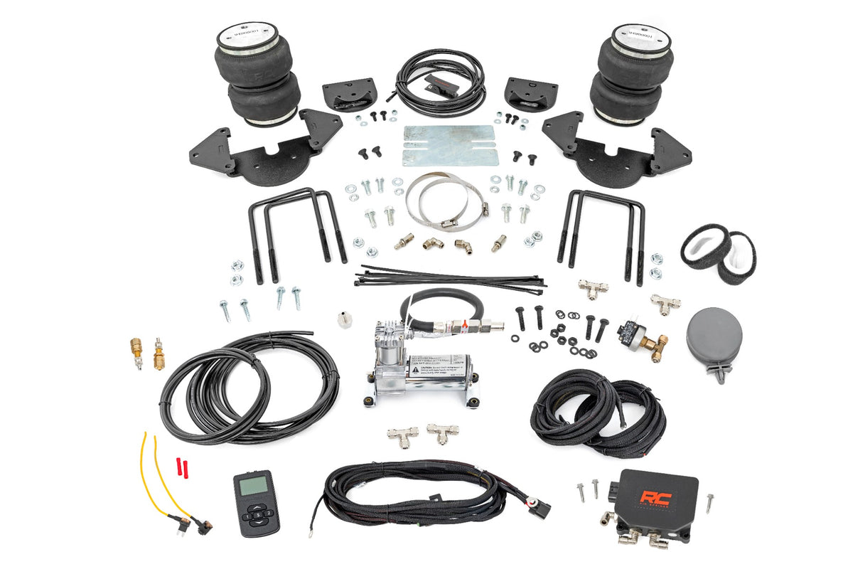 Air Spring Kit w/compressor | Stock Height | Wireless Controller | Chevy/GMC 1500 (19-25
