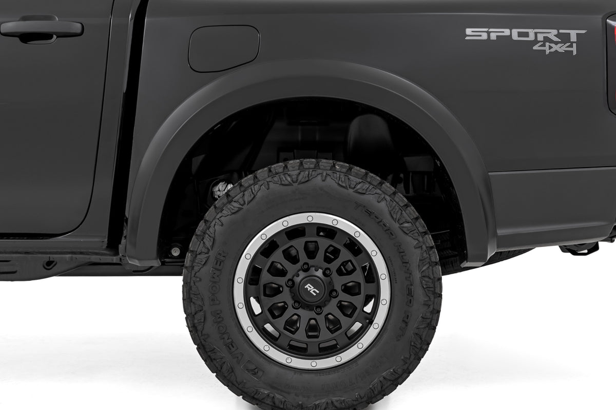 Sport Fender Flares | YZ Oxford White | Ford Ranger 2WD/4WD (2024-2026)