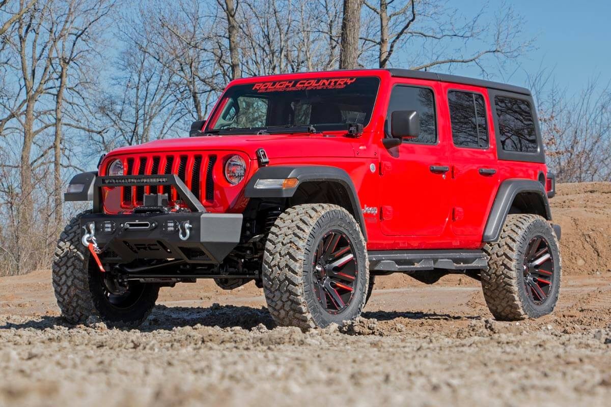 3.5 Inch Lift Kit | C/A Drop | FR D/S | M1R | Jeep Wrangler Unlimited Rubicon (18-23)