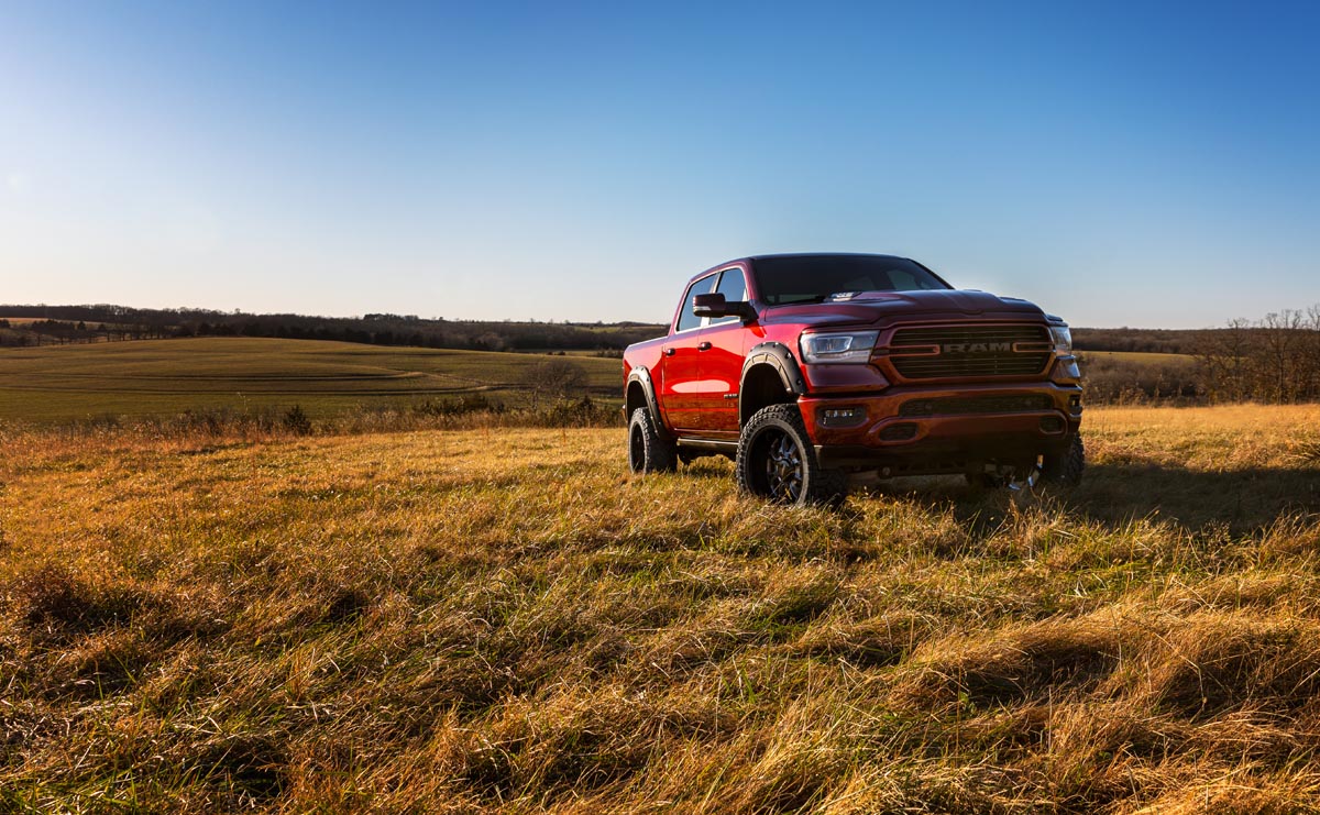 Defender Fender Flares | PCL Blue Streak | Ram 1500 2WD/4WD (2019-2024)