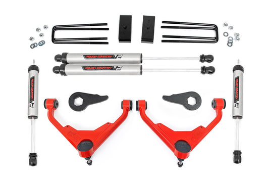 3 Inch Lift Kit | V2 | FK/FF | Chevy/GMC 2500HD/3500HD/Suburban 2500/Yukon XL 2500 (01-10)