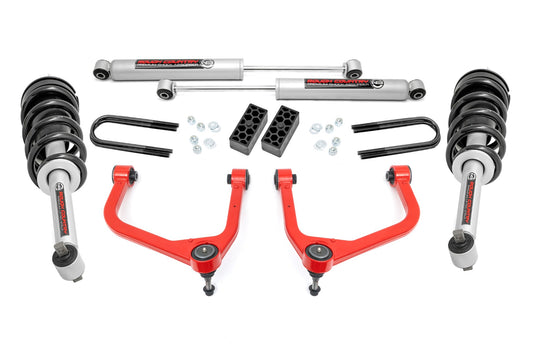 3.5 Inch Lift Kit | N3 Struts | Rear Mono Leaf | Chevy Silverado 1500 (25-26)