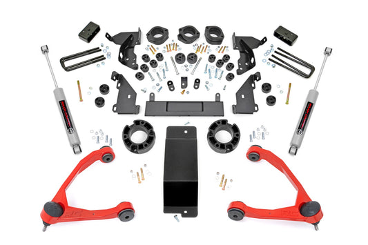 4.75 Inch Lift Kit | Combo | Red UCA | Chevy/GMC 1500 (14-15)