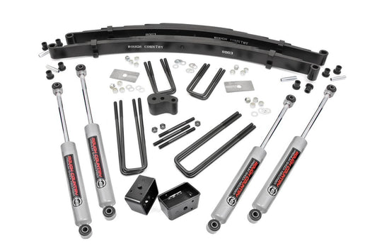 4 Inch Lift Kit | Rear Blocks | Dodge W100 Truck/W200 Truck 4WD (1974-1977)