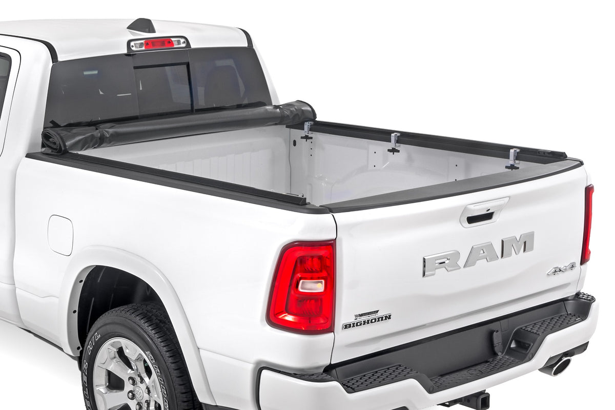Soft Roll Up Bed Cover | 6'4" Bed | Ram 1500 (19-26)/1500 TRX (21-24)