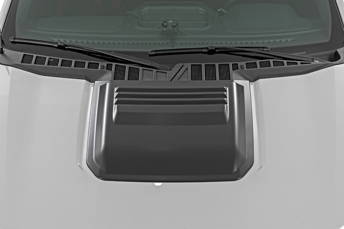 Hood Scoop | JS Iconic Siver | Ford F-150 2WD/4WD (2021-2026)