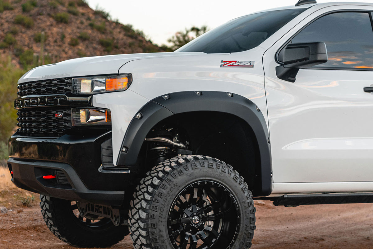 Pocket Fender Flares | GTL Desert Sand | Chevy Silverado 1500 2WD/4WD (19-21)