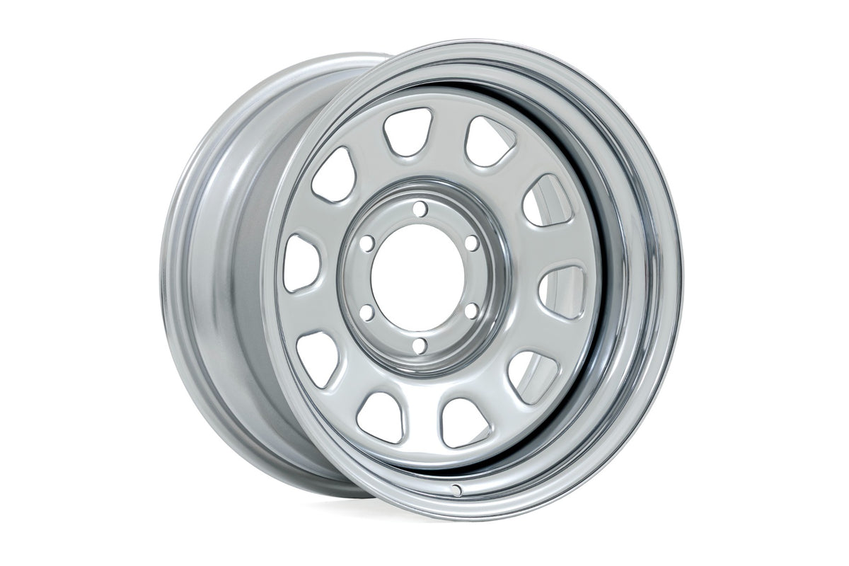 Steel Wheel | Chrome | 16x8 | 5x4.5 | 3.30 Bore | -6