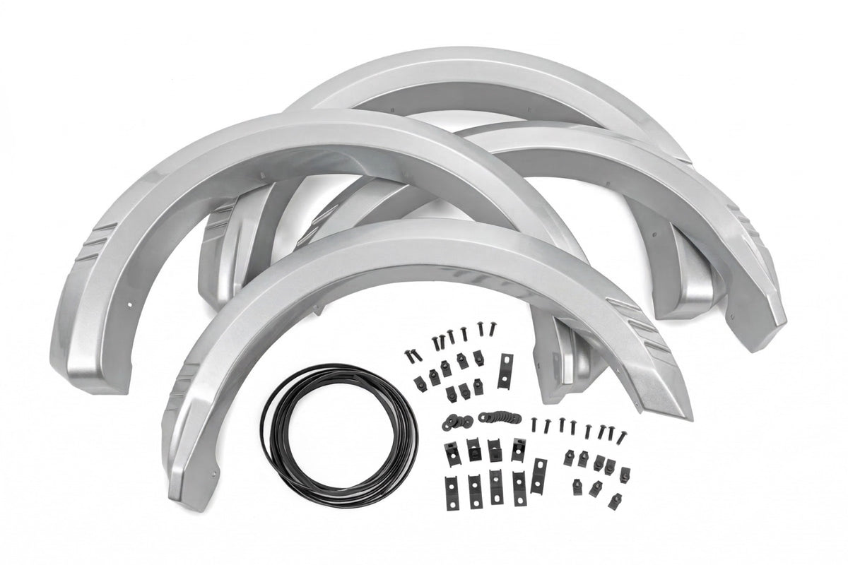 SF1 Fender Flares | JS Iconic Silver | Ford F-150 2WD/4WD (2021-2026)