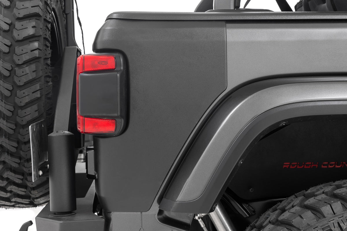 Trail Cladding | Rear Corners | Jeep Wrangler JL/Wrangler Unlimited (18-26)