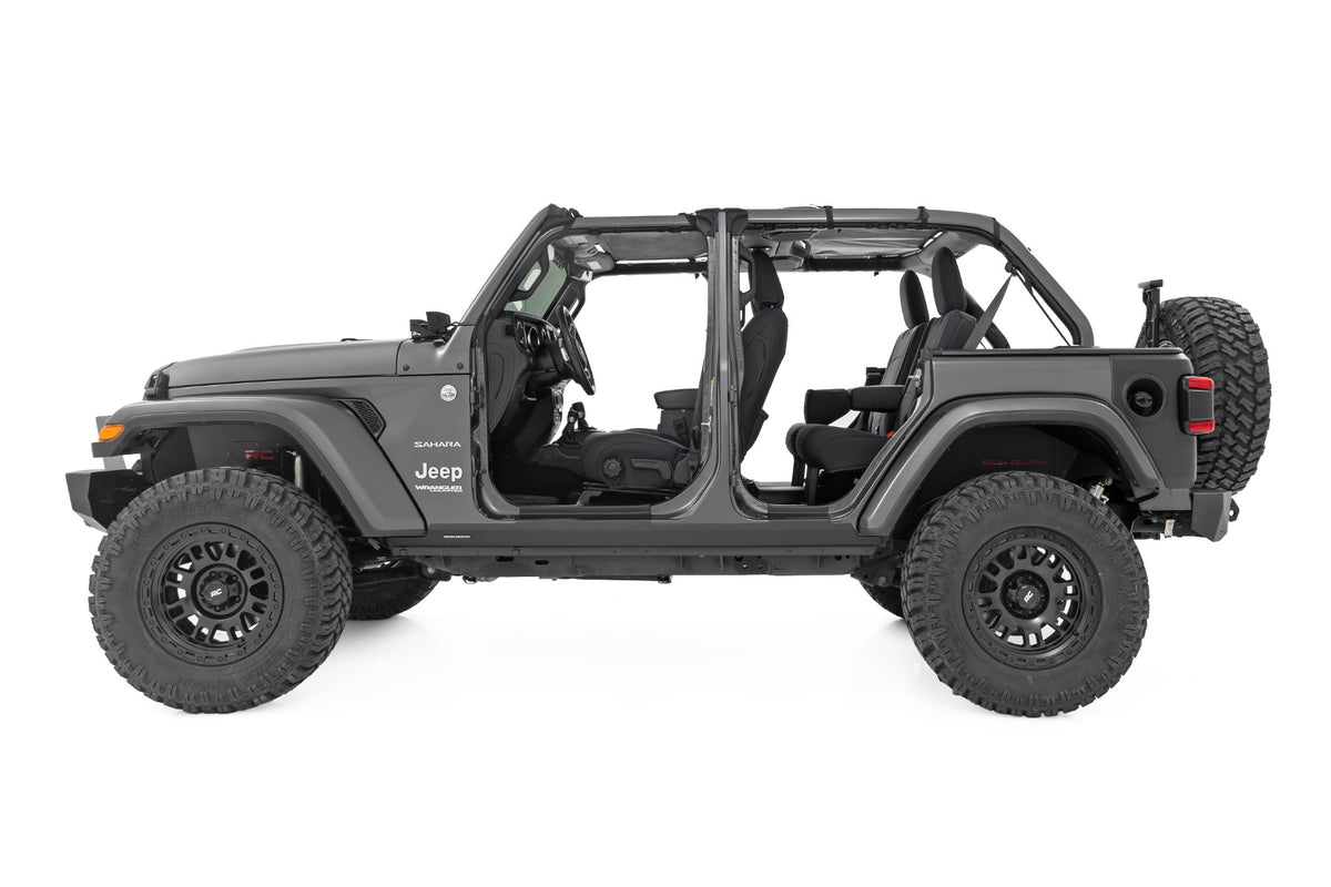 Trail Cladding | Rear Corners | Jeep Wrangler JL/Wrangler Unlimited (18-26)