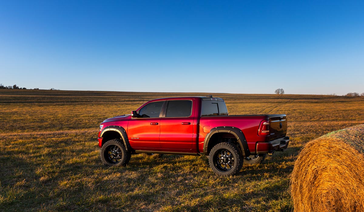 Defender Fender Flares | PCL Blue Streak | Ram 1500 2WD/4WD (2019-2024)