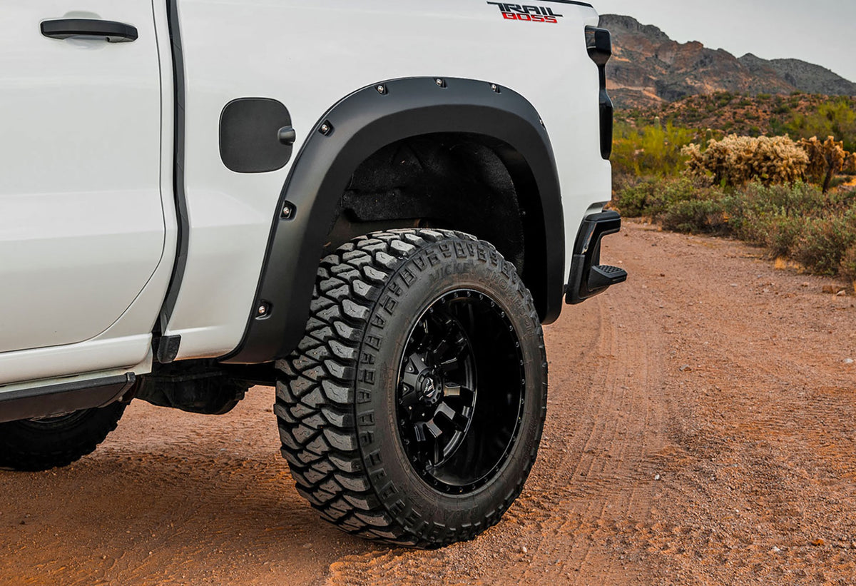Pocket Fender Flares | G7C Red Hot | Chevy Silverado 1500 2WD/4WD (2019-2021)