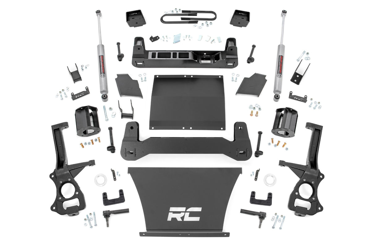 6 Inch Lift Kit | Mono Leaf Rear | Chevy Silverado 1500 4WD (2025-2026)