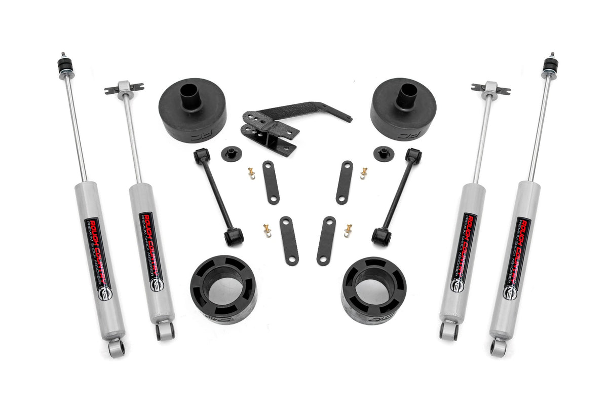 2.5 Inch Lift Kit | Spacers | N3 | Jeep Wrangler JK/Wrangler Unlimited (07-18)