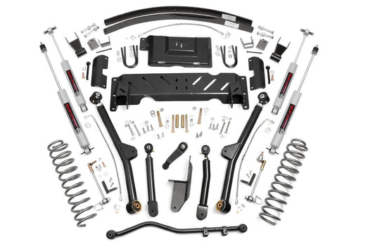 4.5 Inch Lift Kit | Long Arm | RR AAL | NP231 | Jeep Cherokee XJ 4WD (84-01)